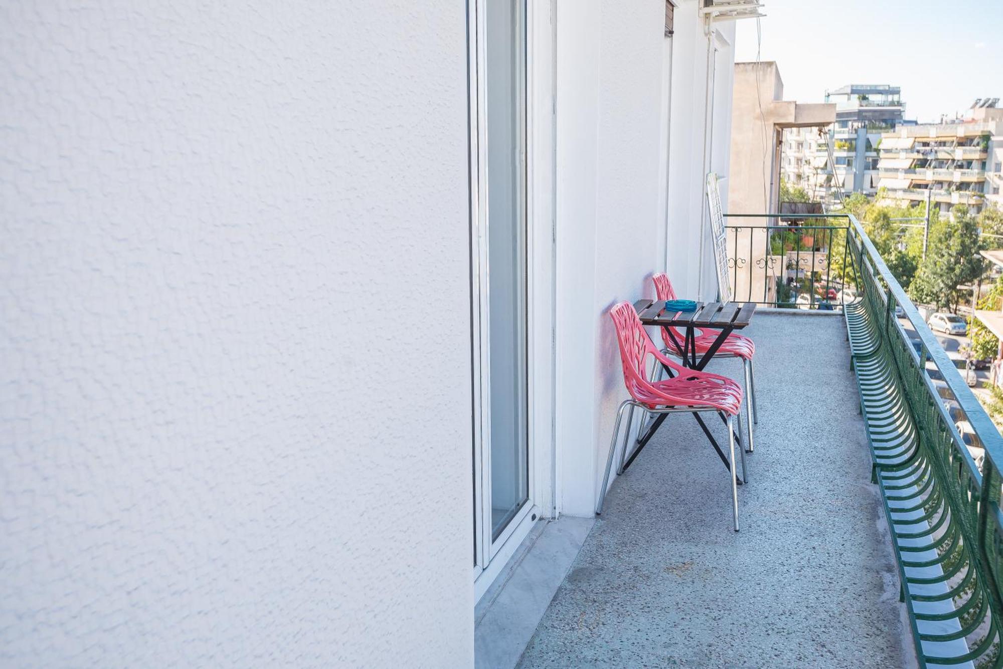 Super Paradise Apartments أثينا المظهر الخارجي الصورة